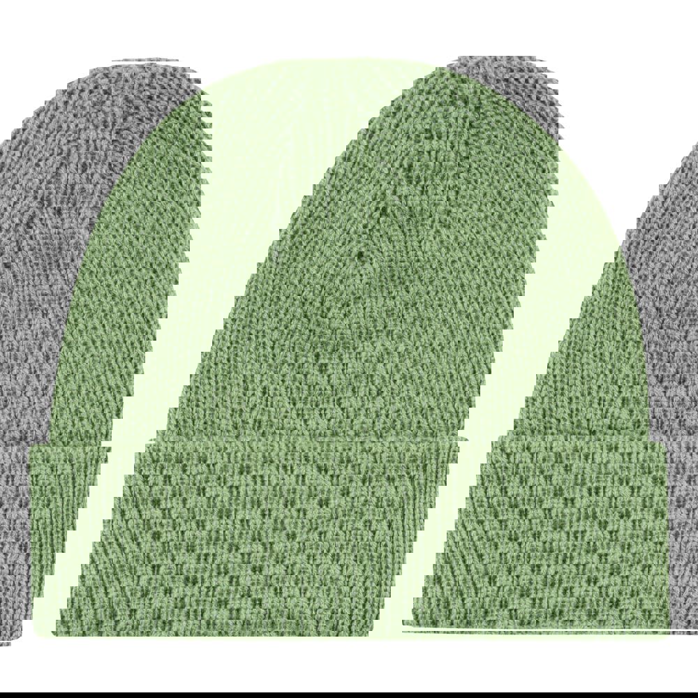 Grof gebreide fisher muts - voor bedrijven en relatiegeschenken - Saliegroen (PMS 556c) / Saliegroen