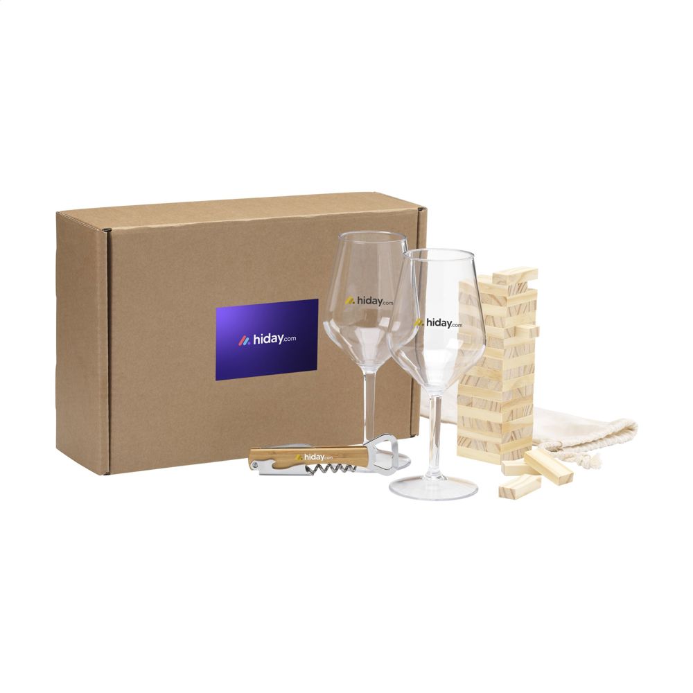 Merch Set Happy Cheers geschenkset - bedrukt of onbedrukt verkrijgbaar