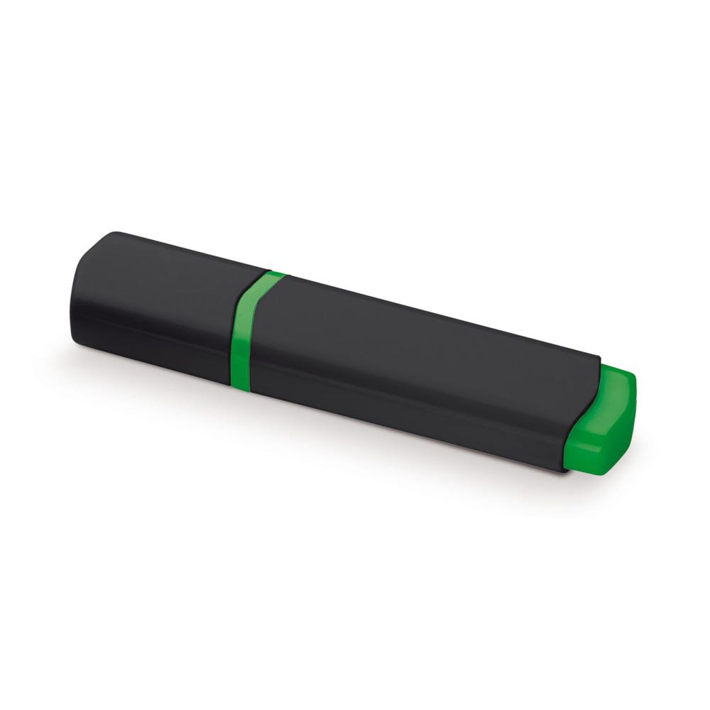 Tekstmarker - kopen of bedrukken - Zwart / Groen