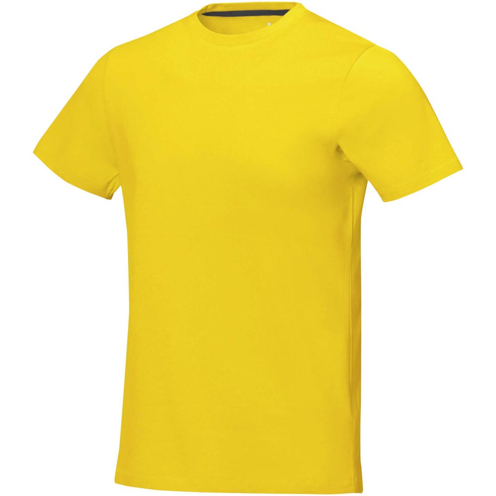 Nanaimo heren t-shirt met korte mouwen - kopen of bedrukken - geel