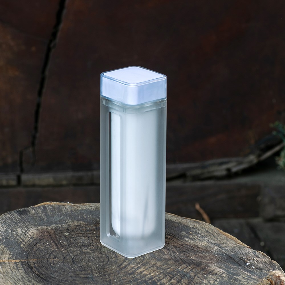 Lucen fles gerecycled ABS 540 ml - Wit