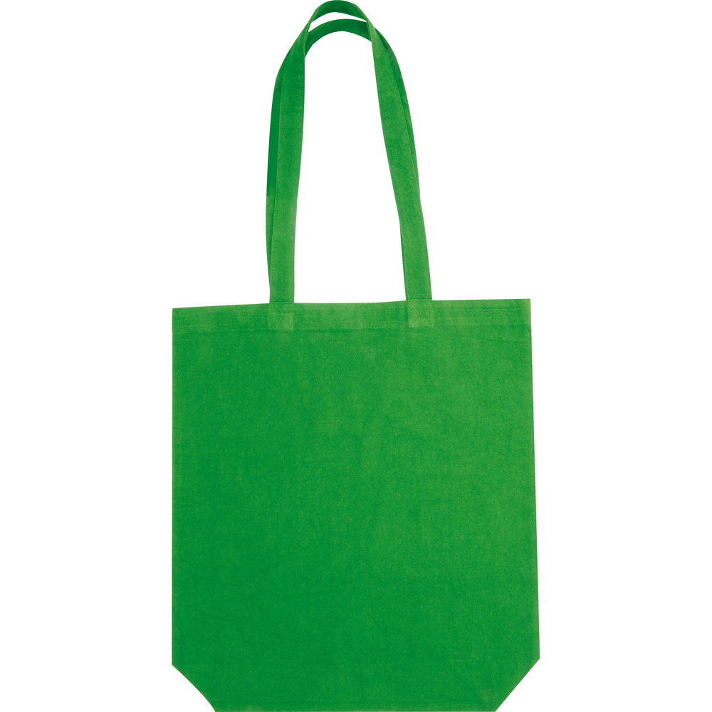 Fairtrade katoenen tas met bodemvouw