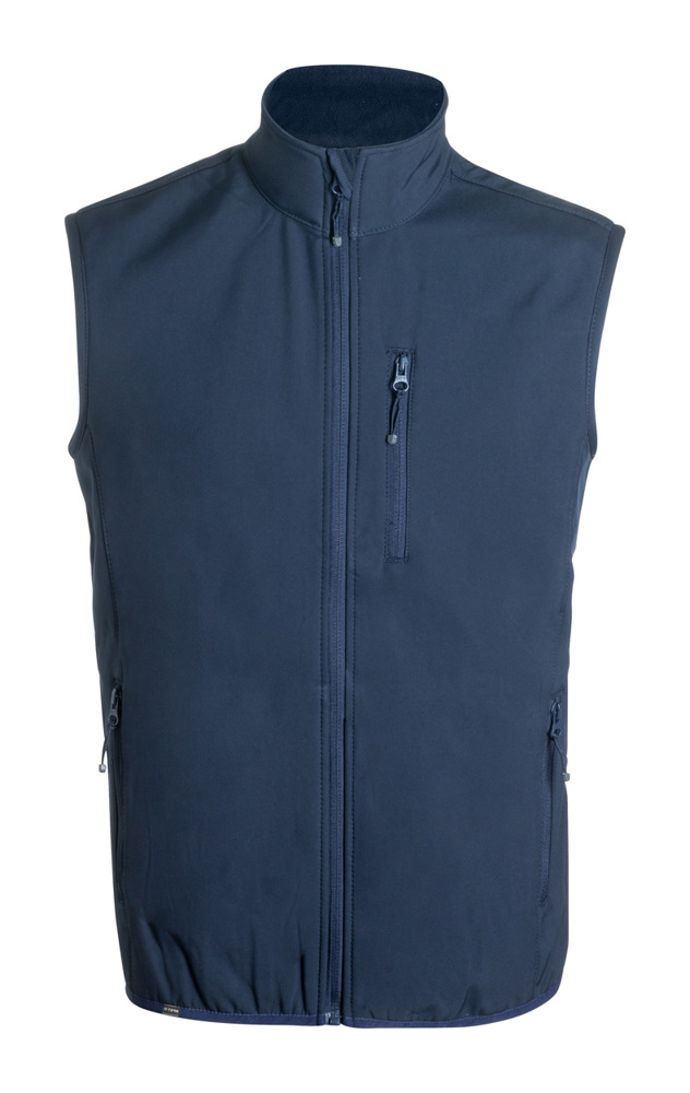 Shelles - RPET softshell vest - met logo of onbedrukt bestellen - donker blauw