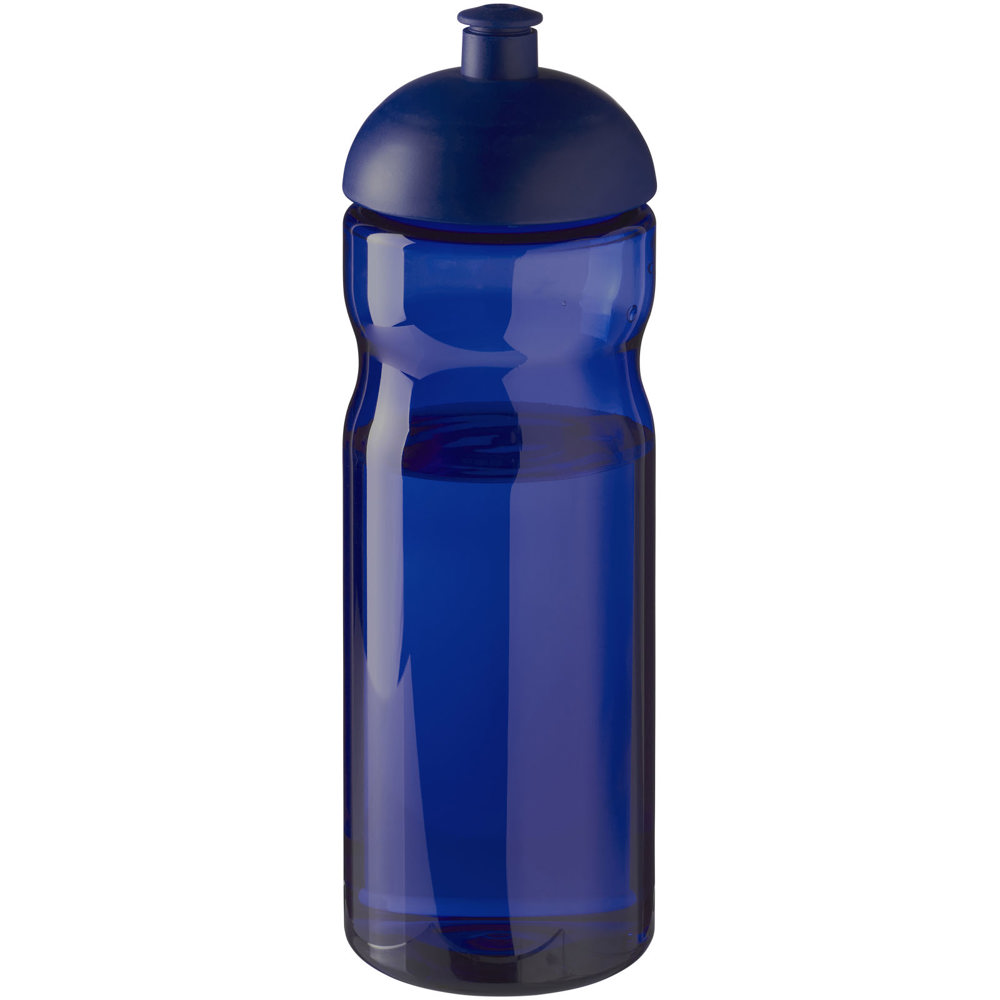 H2O Active® Base 650 ml bidon met koepeldeksel - bedrukt of onbedrukt verkrijgbaar - Blauw
