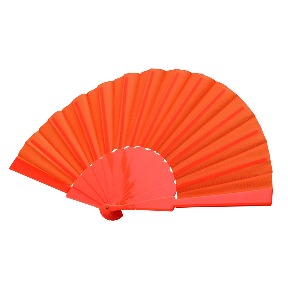 COOL RPET - Opvouwbare waaier - met logo of onbedrukt bestellen - oranje