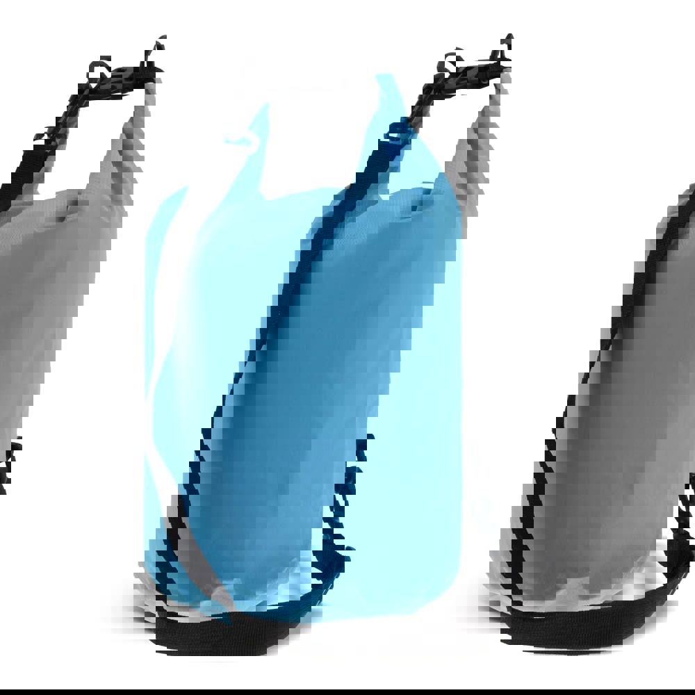 Waterwerende tas 5L IPX6 - voor bedrijven en relatiegeschenken - Lichtblauw