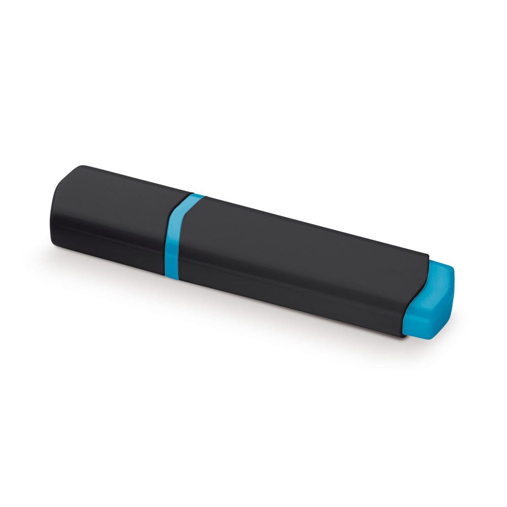 Tekstmarker - kopen of bedrukken - Zwart / Blauw