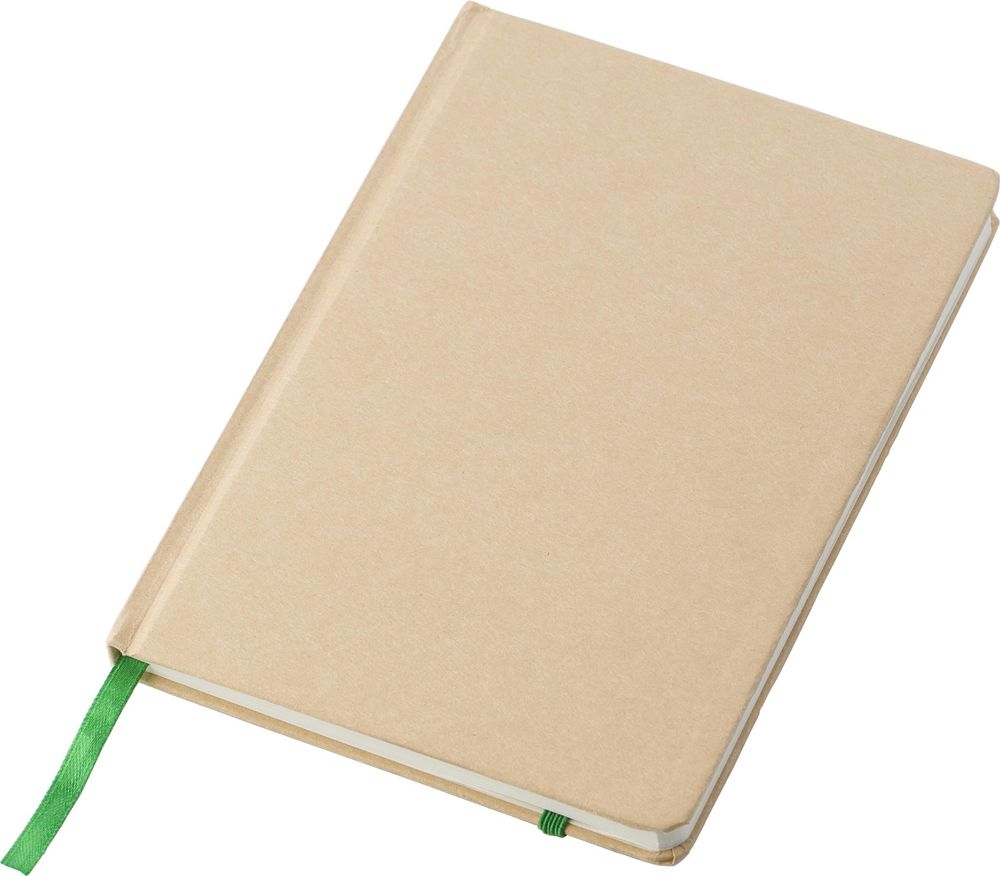 Gerecycled papieren notitieboek (A5) Gianni Original