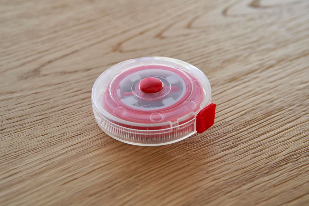 Plastic oprolbare meetlint Theo