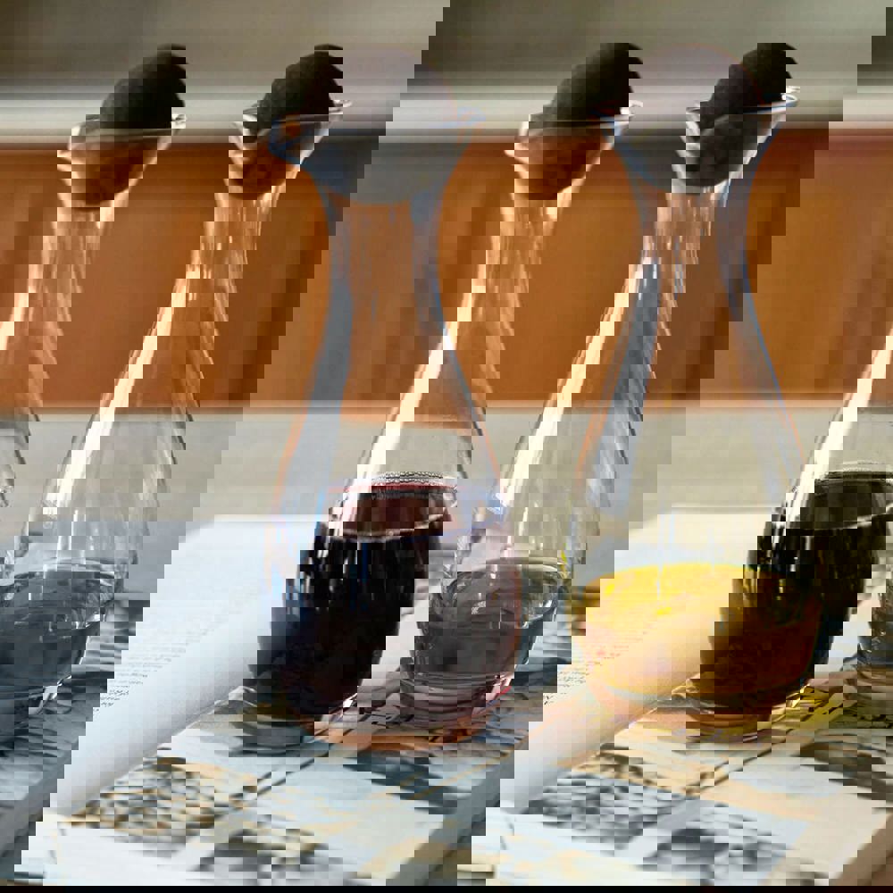 Sagaform Nature karaf olie/azijn met kurkstoppers 2 st. 300ml