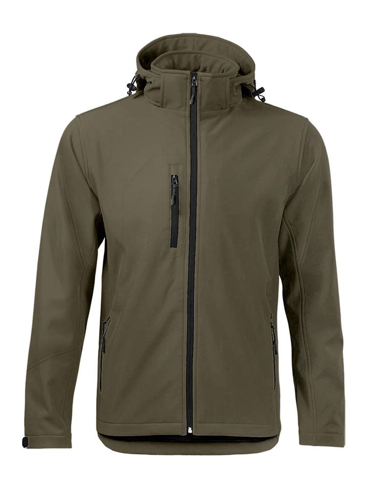 BS Storm dames softshell jas, 340 gr/m² - kopen of bedrukken - Military (PMS 7771C)