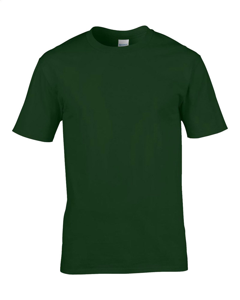 Premium Cotton - t-shirt - voor bedrijven en relatiegeschenken - Donker Groen