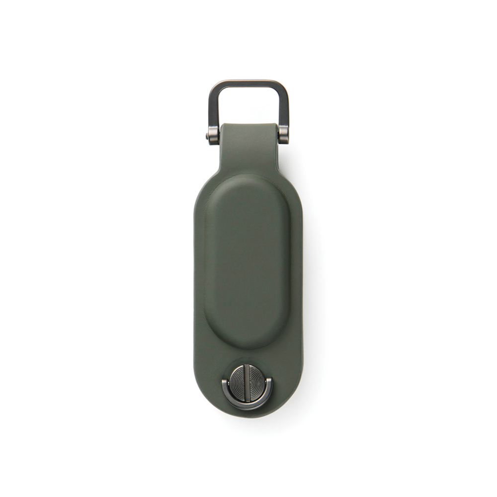 VINGA Baltimore RCS sleutel organizer met dual finder - voor bedrijven en relatiegeschenken - groen (± PMS 19-0414 TPG)