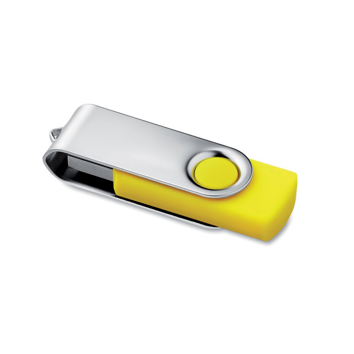 TECHMATE - Techmate. USB flash 8 GB - voor bedrijven en relatiegeschenken - geel