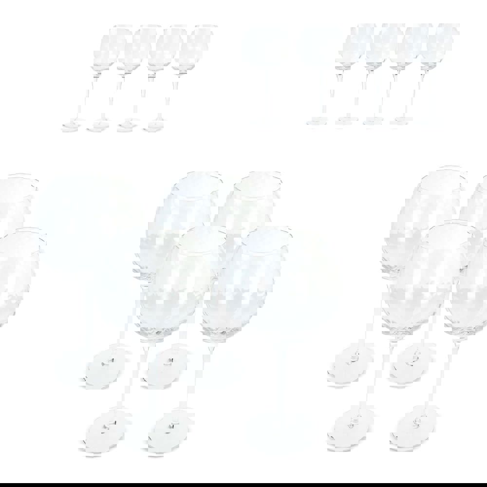 Byon Opacity set van 4 wijnglazen met stijlvol glaspatroon 470ml - kopen of bedrukken