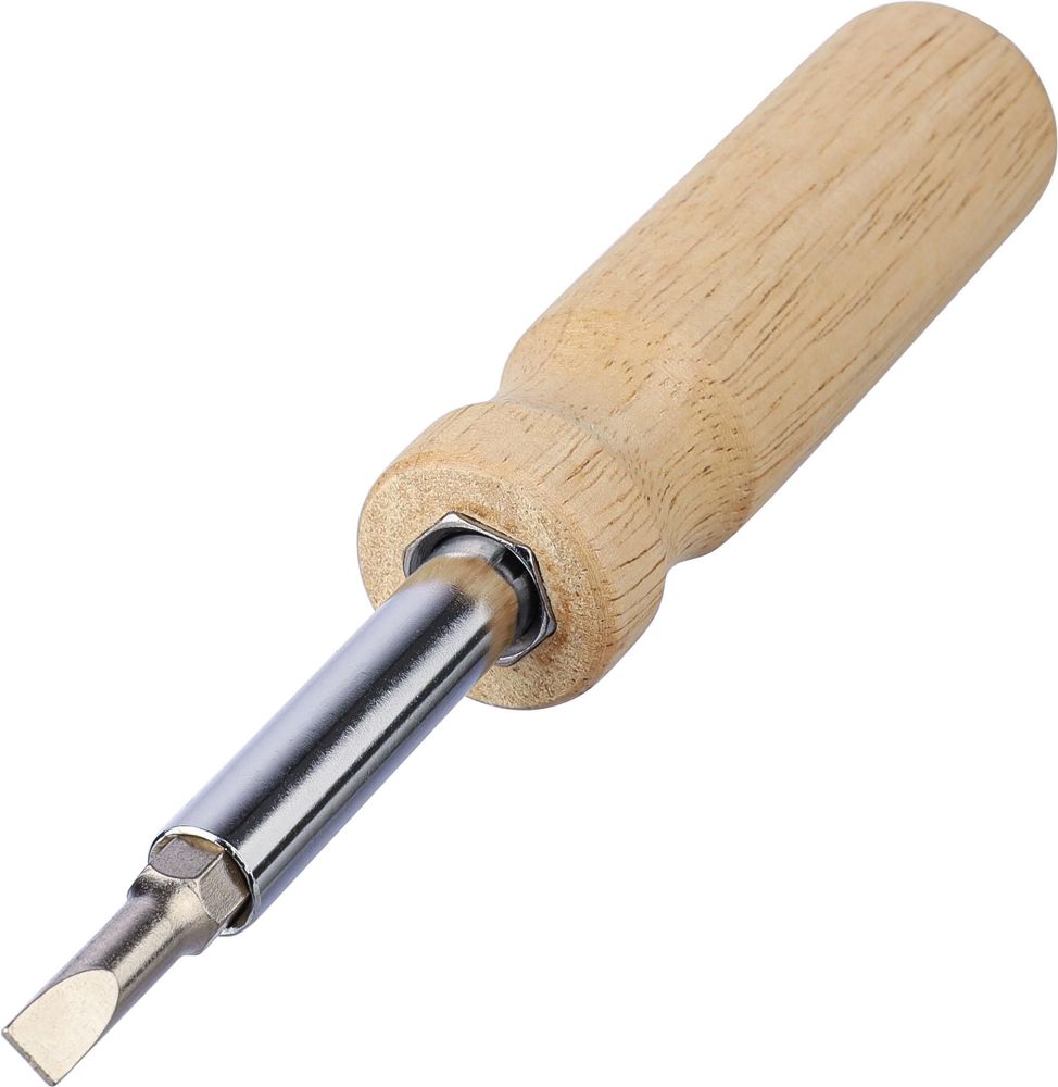 Rubberhout schroevendraaierset Leni - kopen of bedrukken