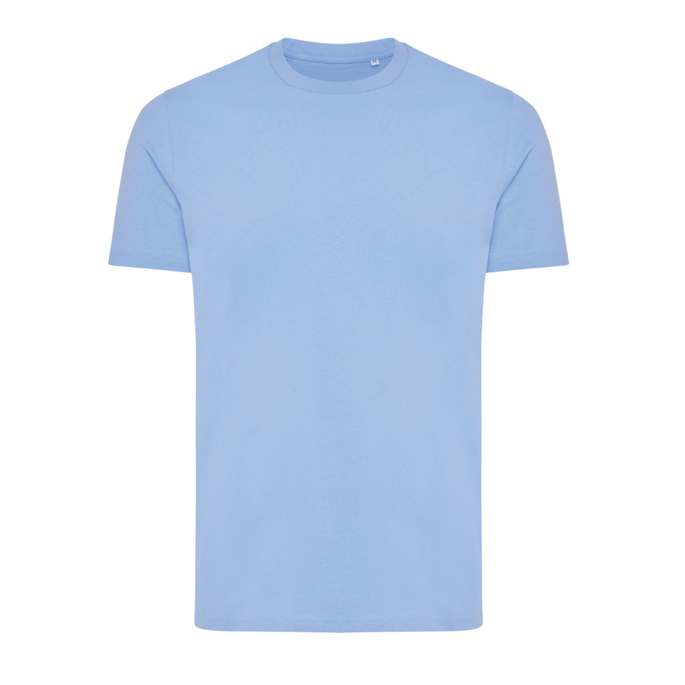 IQONIQ Bryce gerecycled katoen t-shirt - kopen of bedrukken - sky blue (± PMS 15-3930 TCX)