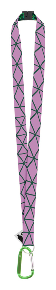 Subyard XL Safe RPET - custom made sublimatie lanyard - voor bedrijven en relatiegeschenken - Groen