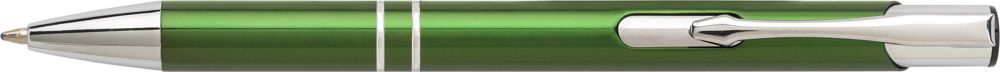 Aluminium balpen Delia - bedrukt of onbedrukt verkrijgbaar - Groen