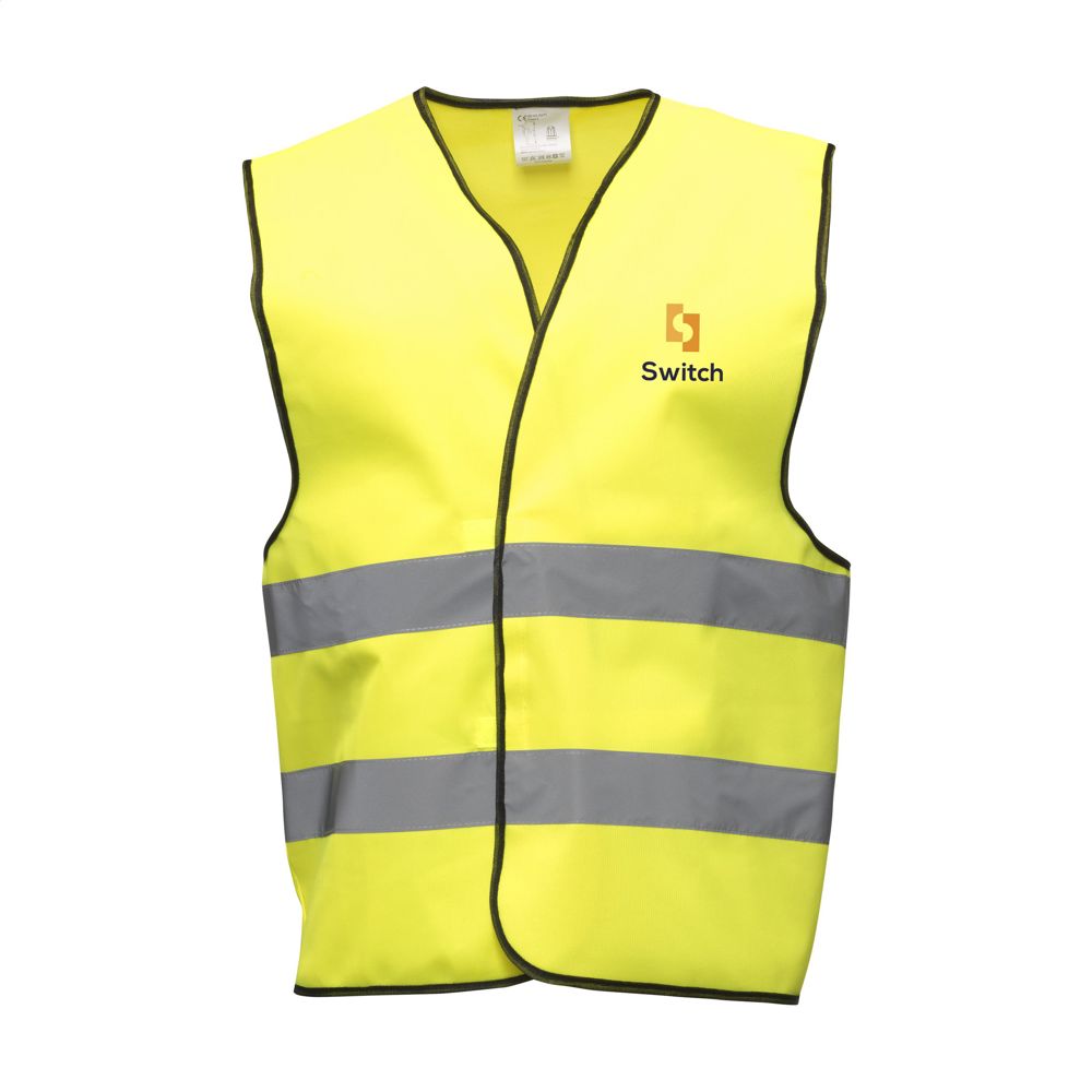 Safety Reflex Vest veiligheidsvest - bedrukt of onbedrukt verkrijgbaar