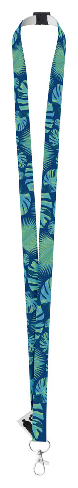 Subyard 15 Zero Safe RPET - custom made sublimatie lanyard - voor bedrijven en relatiegeschenken