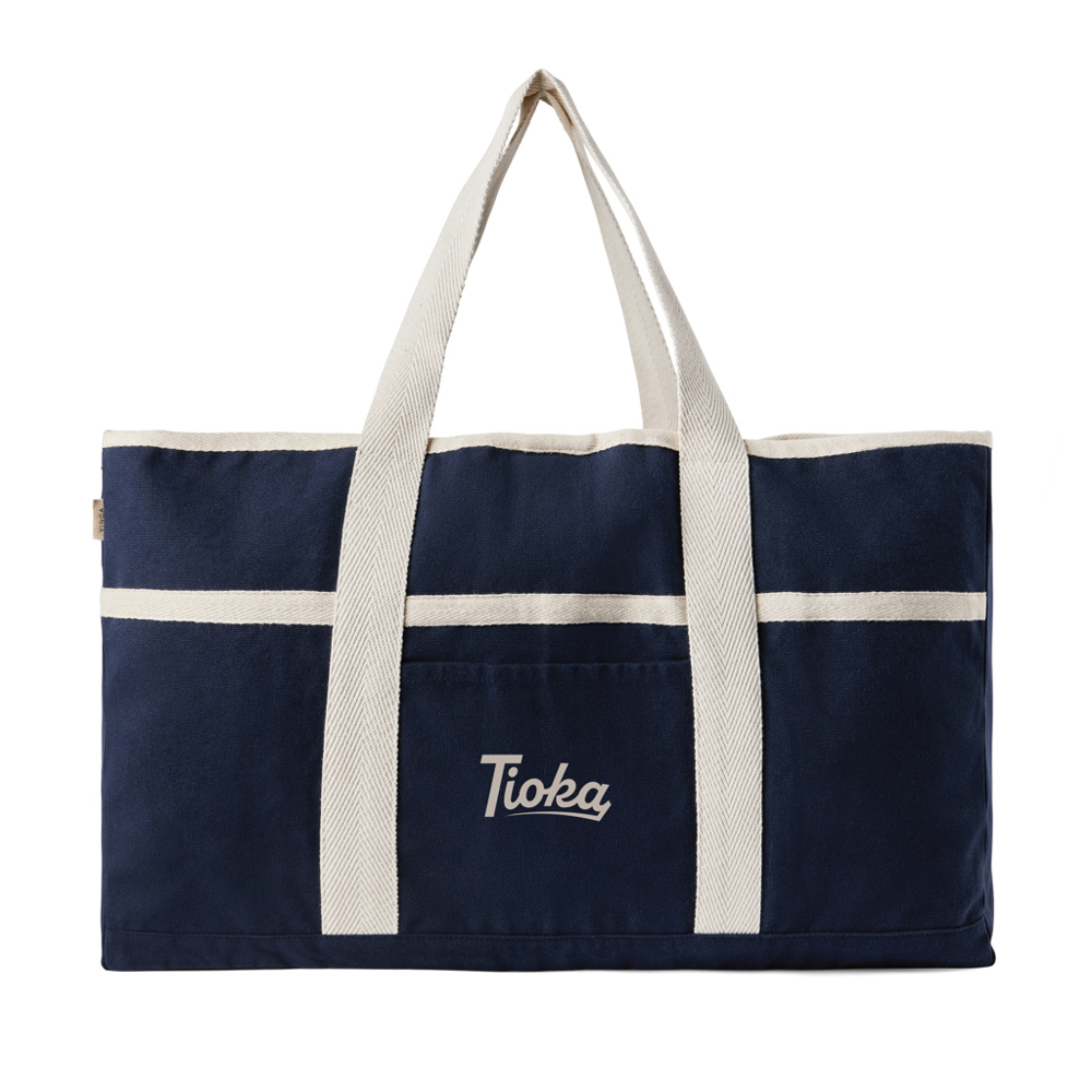VINGA Volonne AWARE™ recycled canvas strandtas
