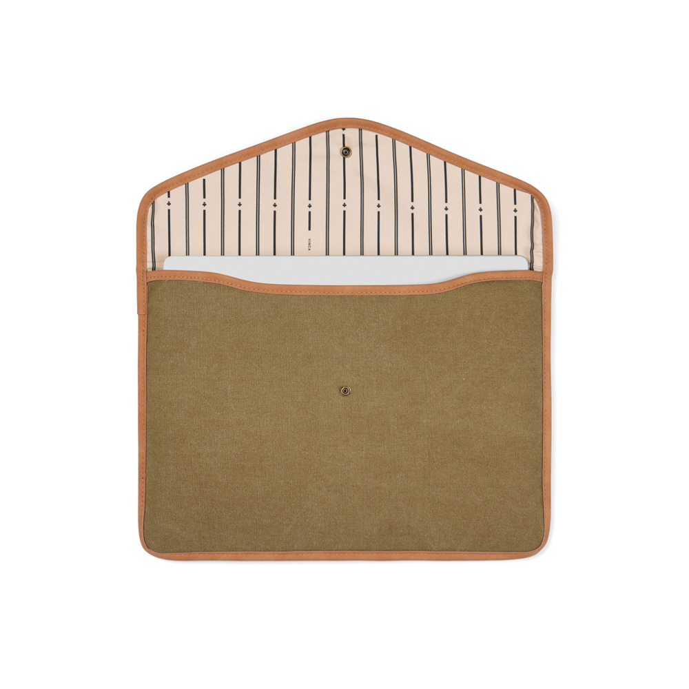 VINGA Bosler GRS recycled canvas 14" laptop sleeve