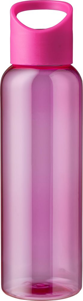 Gerecyclede rPET fles Rita - bedrukt of onbedrukt verkrijgbaar - roze