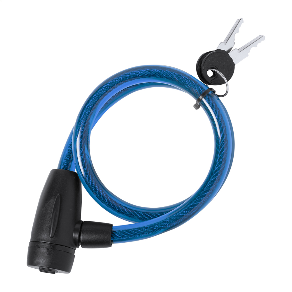 Billok - fietsslot - voor bedrijven en relatiegeschenken - blauw/zwart
