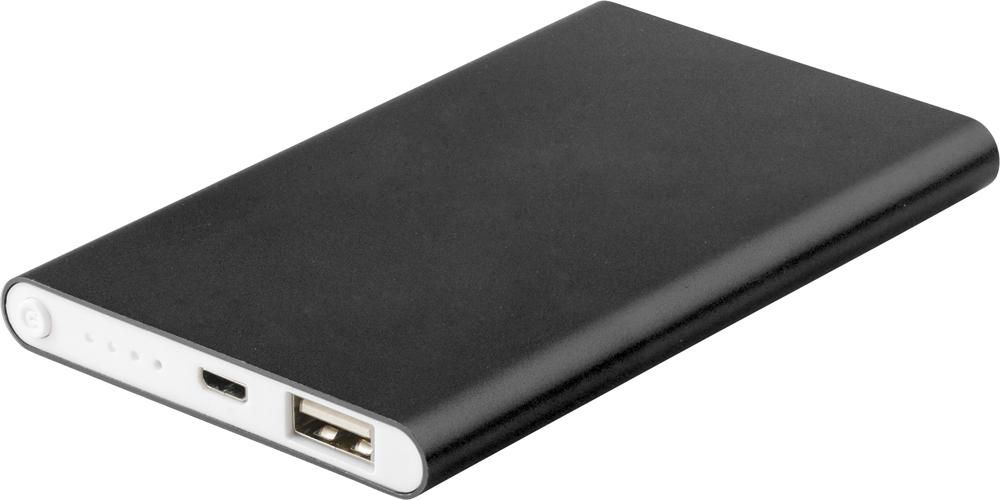 Aluminium powerbank Ezra - voor bedrijven en relatiegeschenken