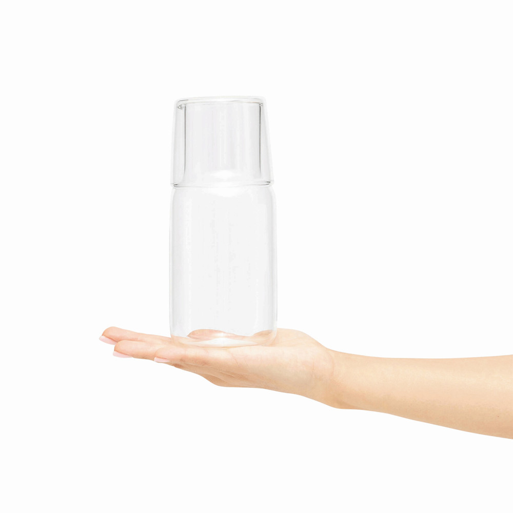 CALMY - Glazen karaf met drinkglas - kopen of bedrukken