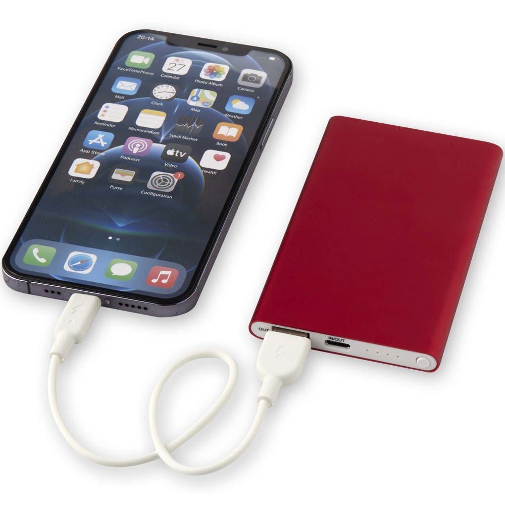 Pep aluminium powerbank 4000 mAh
