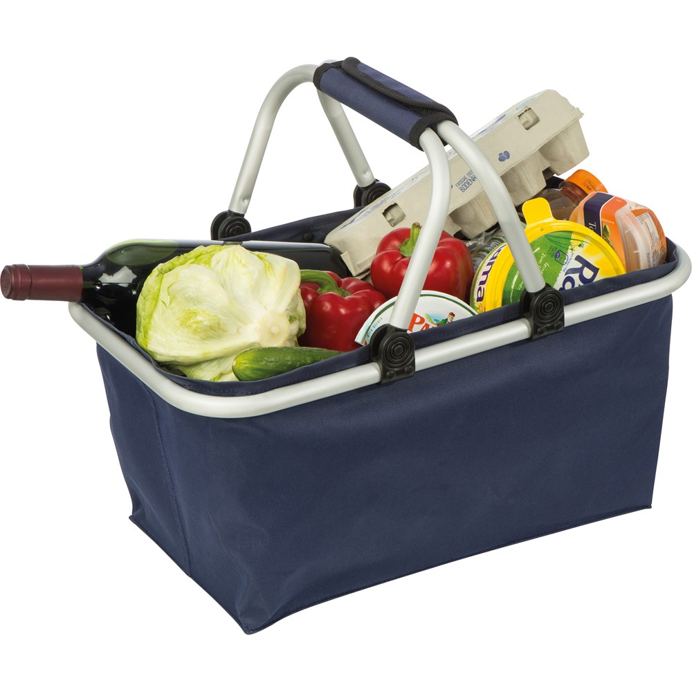 Boodschappenmand - voor bedrijven en relatiegeschenken - Donkerblauw