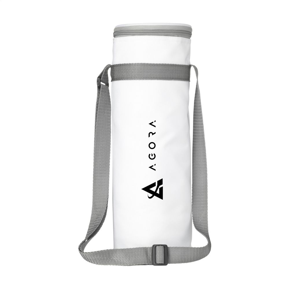 BottleCooler GRS RPET koeltas - voor bedrijven en relatiegeschenken - wit