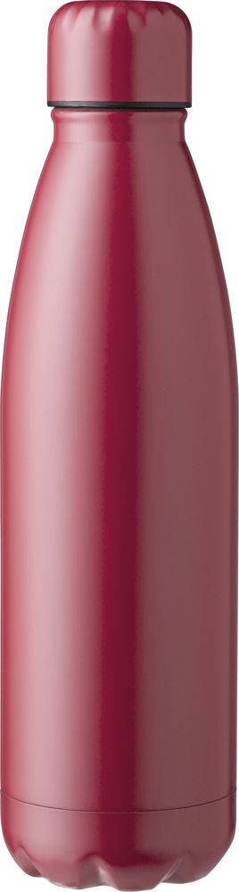 RVS dubbelwandig fles (500 ml) Amara - voor bedrijven en relatiegeschenken - bordeaux