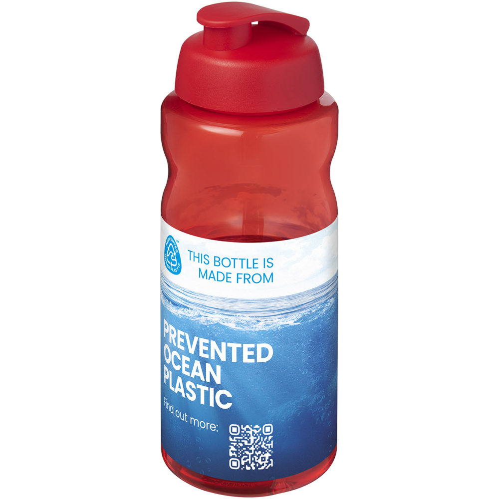 H2O Active® Eco Big Base 1 l drinkfles met klapdeksel