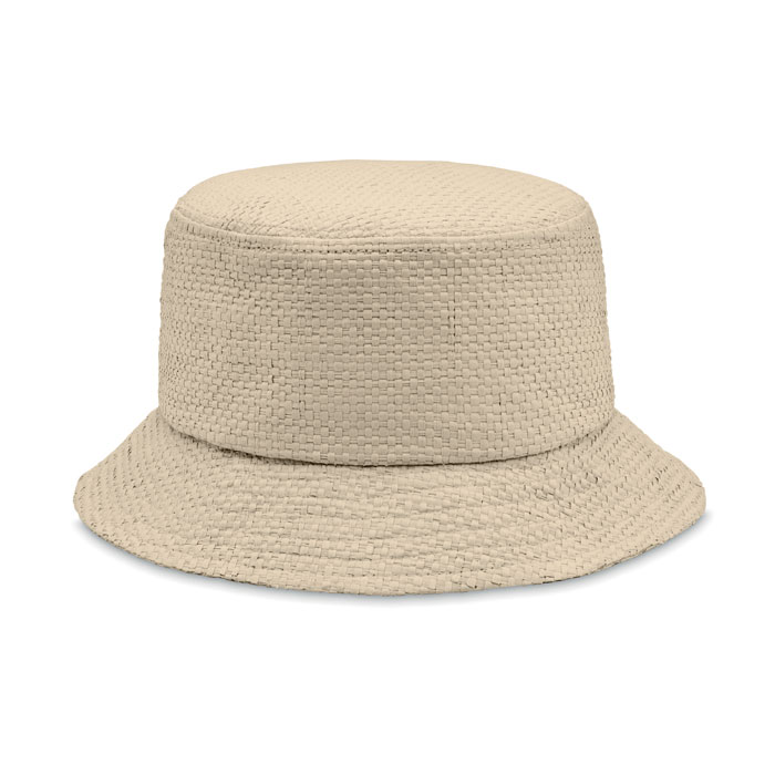 BILGOLA+ - ZONNE-/VISSERSHOED STRO - bedrukt of onbedrukt verkrijgbaar - beige
