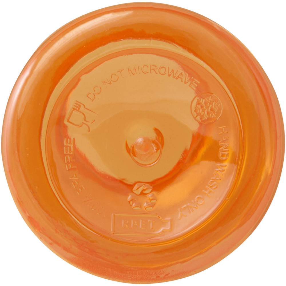 Oregon 400 ml waterfles van RCS-gecertificeerd gerecycled plastic met karabijnhaak