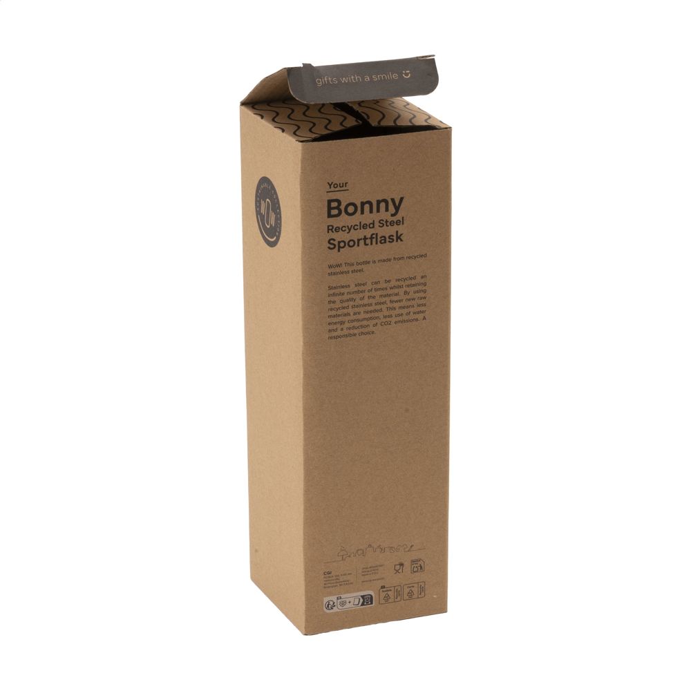 Bonny RCS Recycled Steel Sportflask 800 ml drinkfles