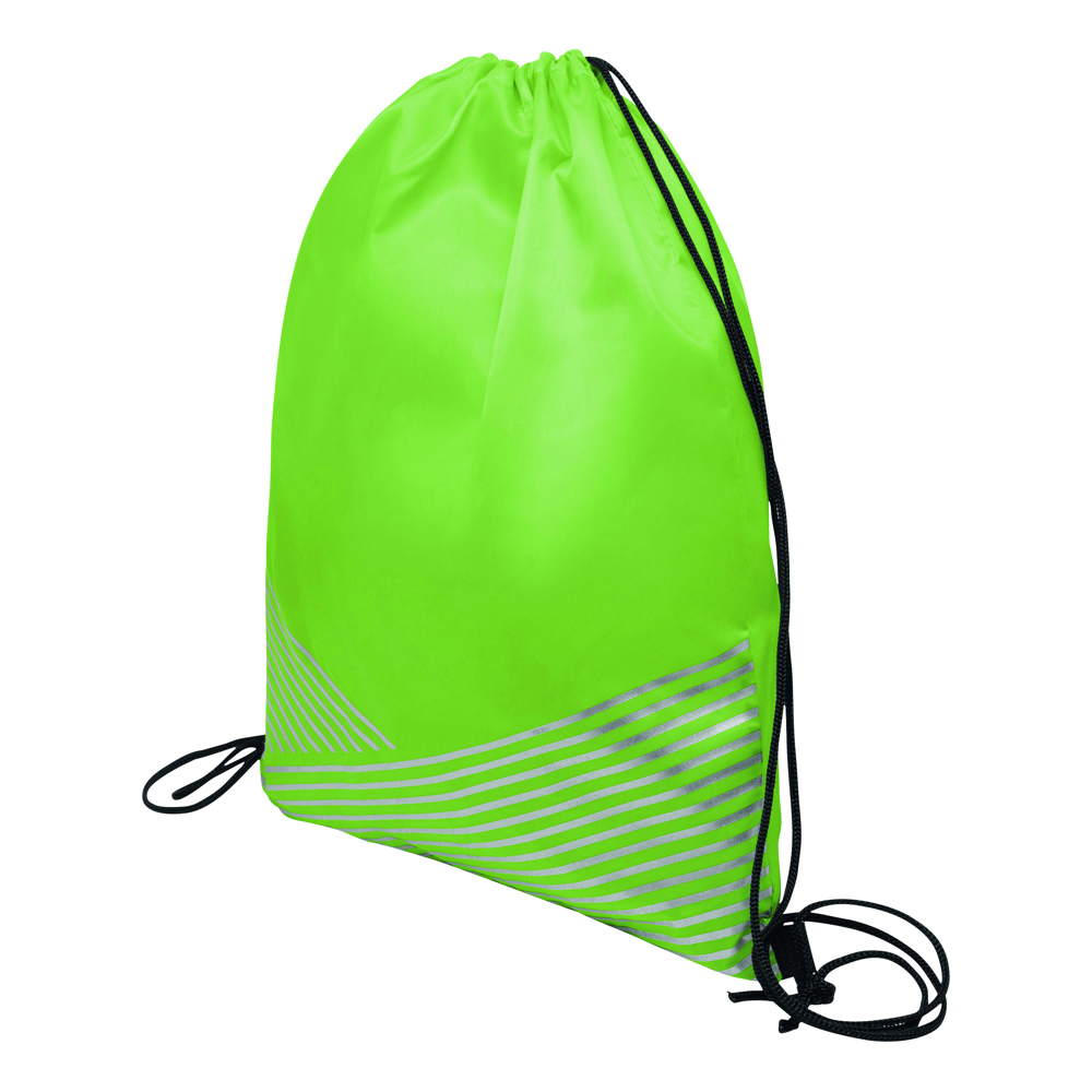 BRILLIANT - Eenvoudig rugtasje - voor bedrijven en relatiegeschenken - Appelgroen