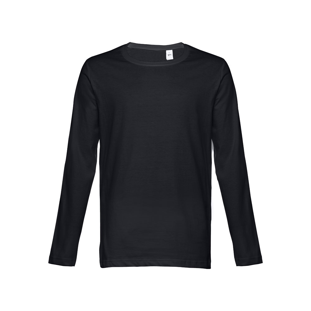THC BUCHAREST. T-shirt met lange mouwen voor mannen - met logo of onbedrukt bestellen - Zwart