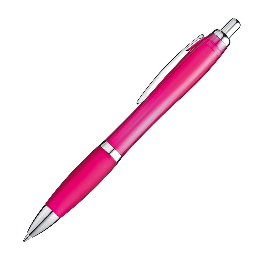 Pen met zilveren metalen clip