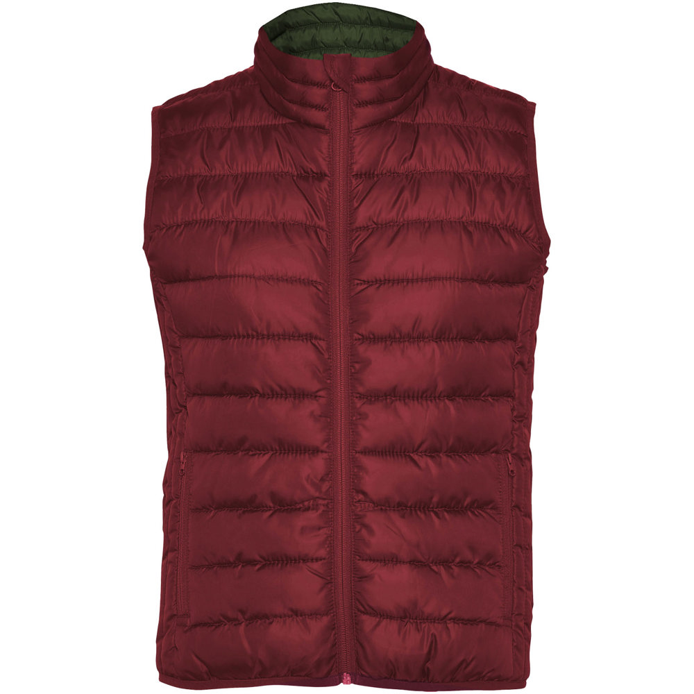 Oslo geïsoleerde bodywarmer voor dames - met logo of onbedrukt bestellen - Granaat
