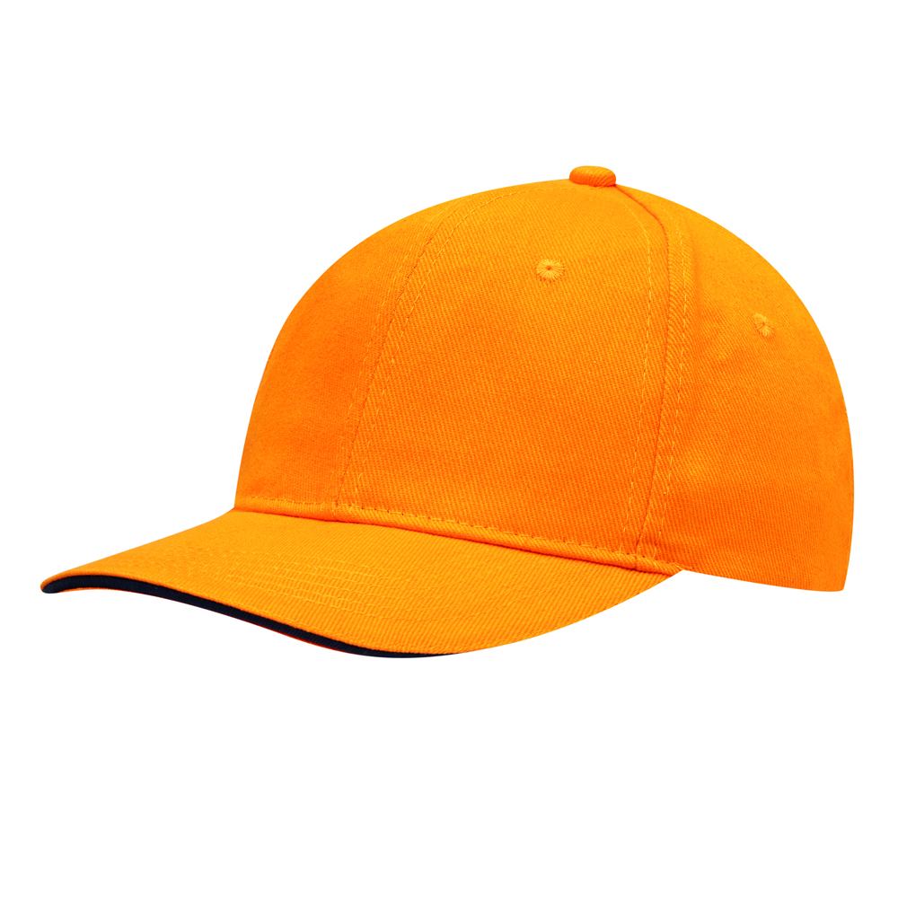 LIBERTY - 6 panel baseball cap - kopen of bedrukken - Oranje