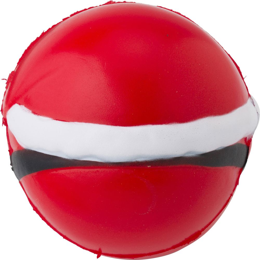 Kerstman anti-stress figuur Harris - voor bedrijven en relatiegeschenken - rood