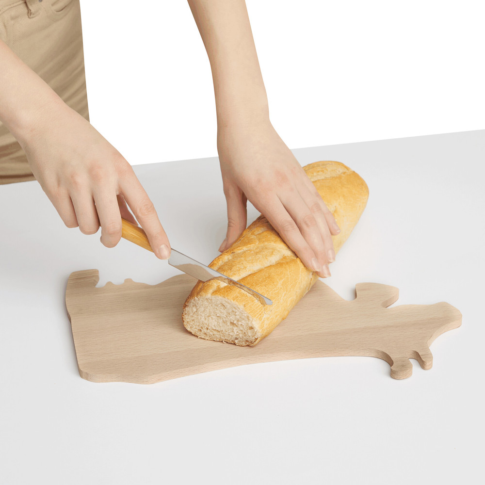 WOODEN RINDY - Snijplank - kopen of bedrukken
