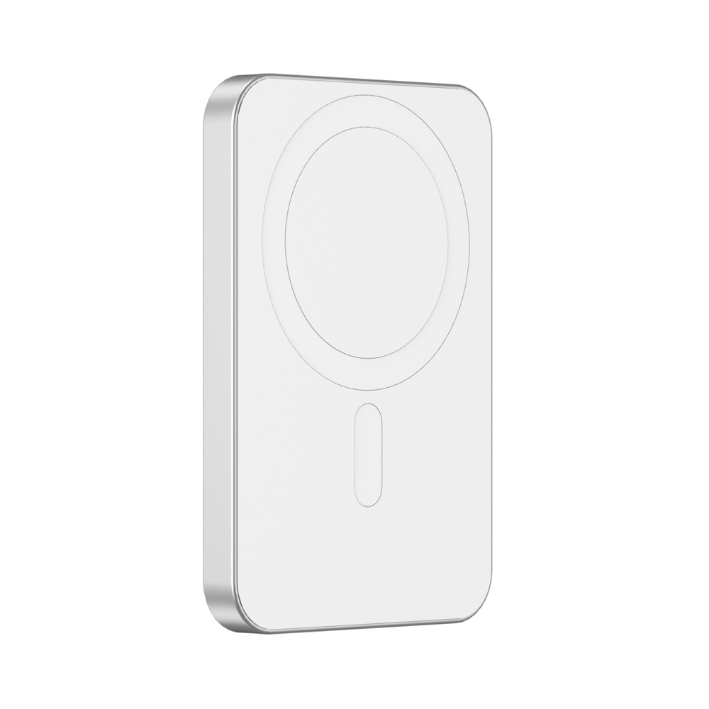 Urban Vitamin Richmond RCS rplastic/alu 5000 mAh powerbank - bedrukt of onbedrukt verkrijgbaar - zilver (± PMS 428)