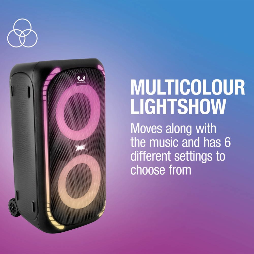 Fresh 'n Rebel Party Loud L Draadloze Speaker 640W