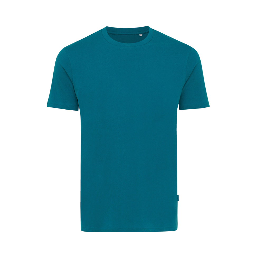 IQONIQ Bryce gerecycled katoen t-shirt - kopen of bedrukken - verdigris (± PMS 18-4834TCX)