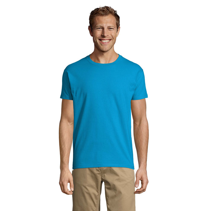 IMPERIAL - IMPERIAL MEN T-Shirt 190g - bedrukt of onbedrukt verkrijgbaar - Aqua